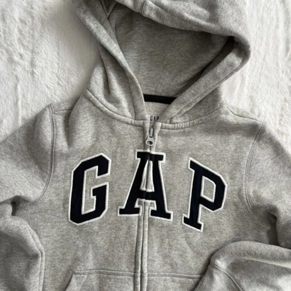 Gap Kids Kids Vintage Soft Logo Zip Hoodie Size XS